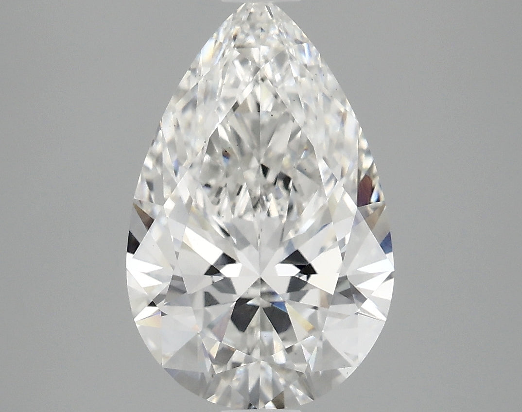 2.89ct Pear Lab-Grown Diamond — F VS2, IGI Certified