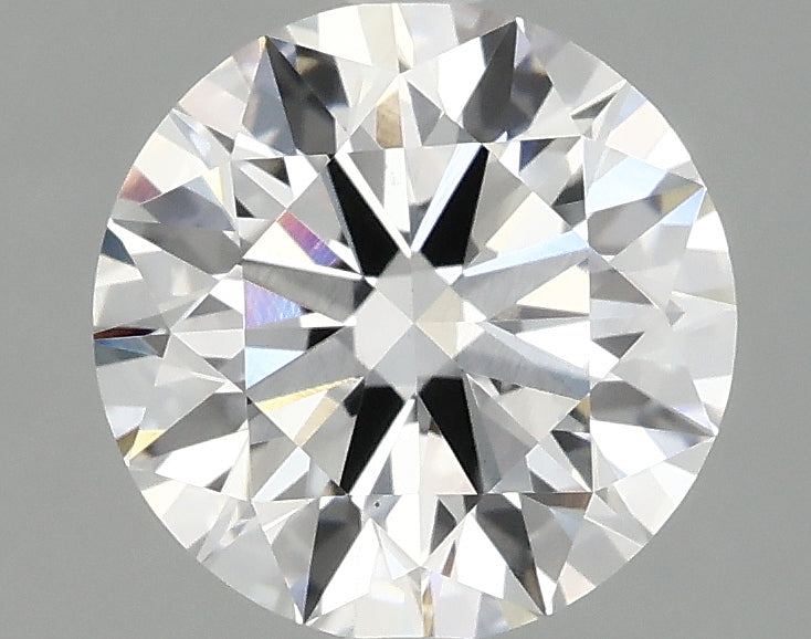 2.07ct Round, E VS1 — IGI