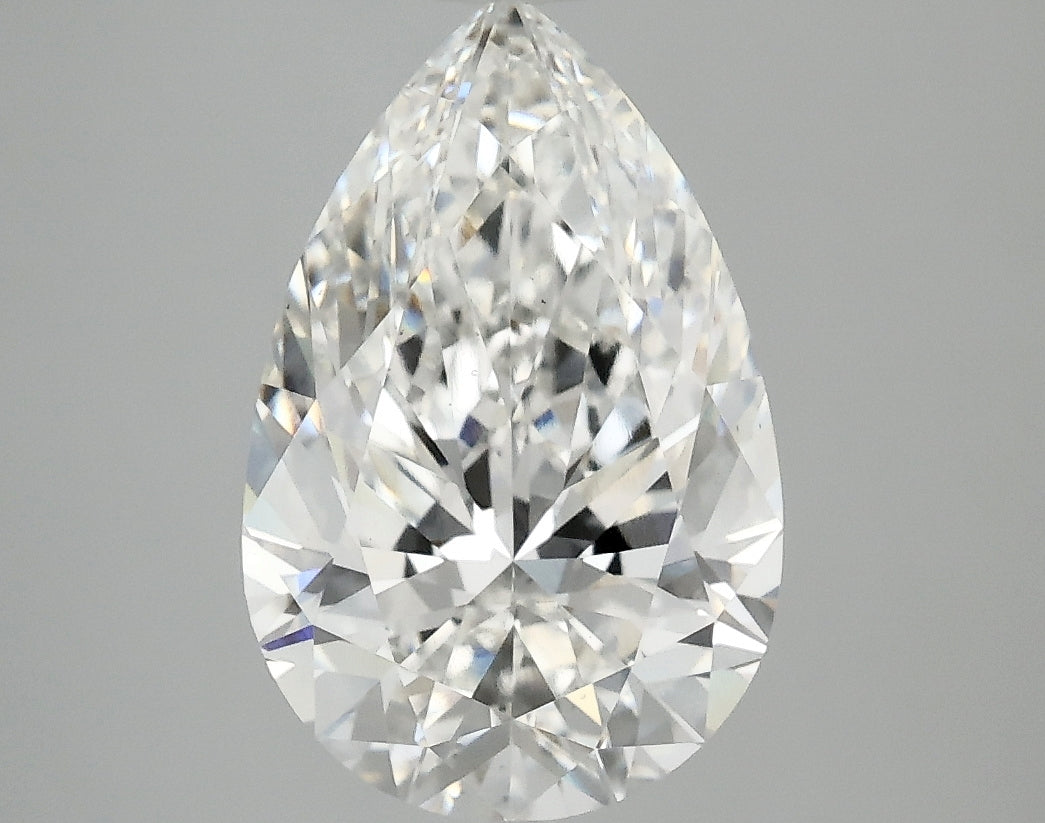 3.1ct Pear Lab-Grown Diamond — F VS2, IGI Certified