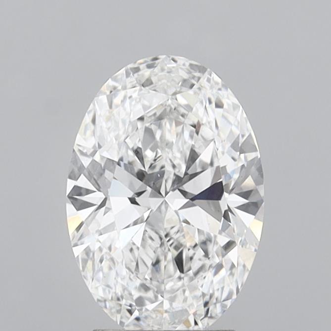 3.02ct Oval, D VS1 — IGI