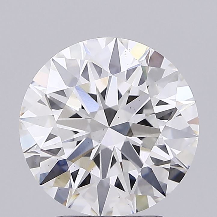 3.33ct Round, F VS2 — IGI