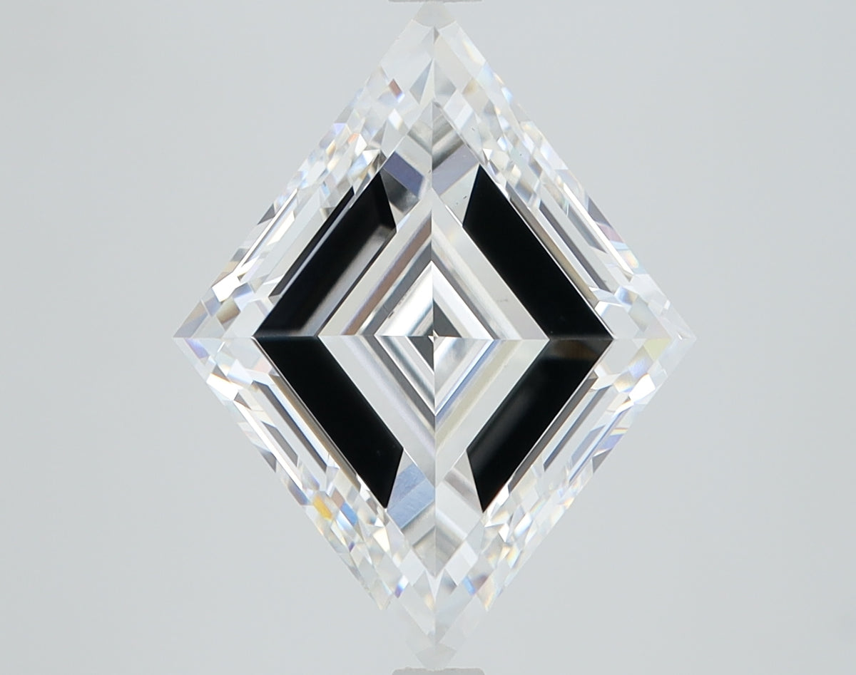 4.21ct Lozenge Step Cut Lab-Grown Diamond — E VS1, IGI Certified
