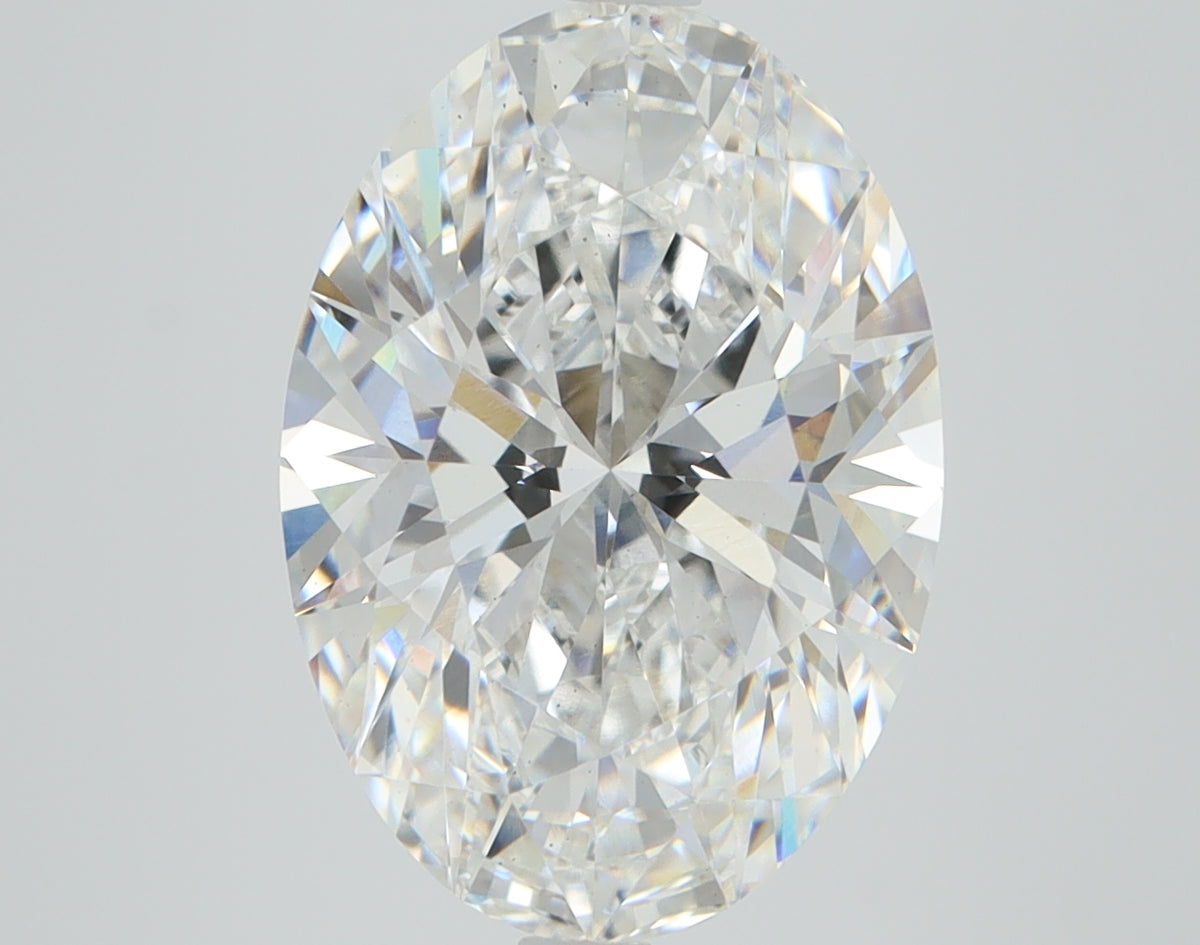 5.06ct Oval, E VS2 — IGI