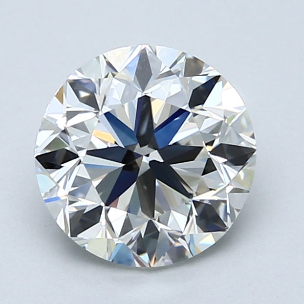 2.0ct Round Natural Diamond — G VS2, GIA Certified
