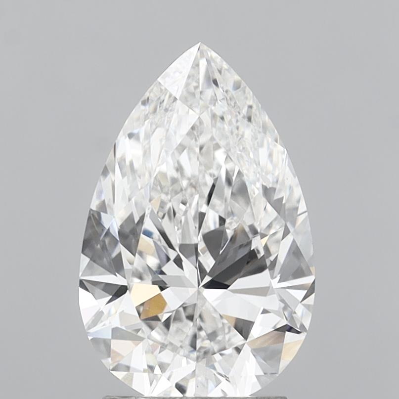 2.55ct Pear, E VS1 — IGI