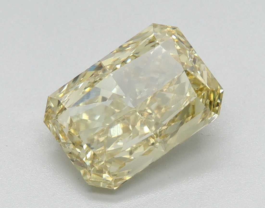 2.02ct Radiant Fancy Intense Yellow Lab-Grown Diamond — VVS2 | IGI