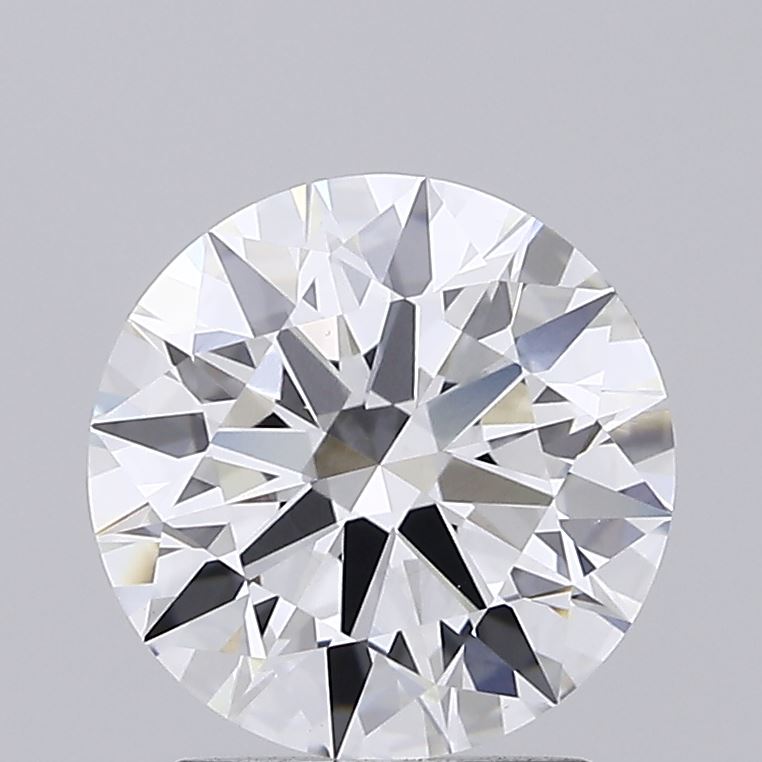 2.09ct Round, F VVS2 — IGI