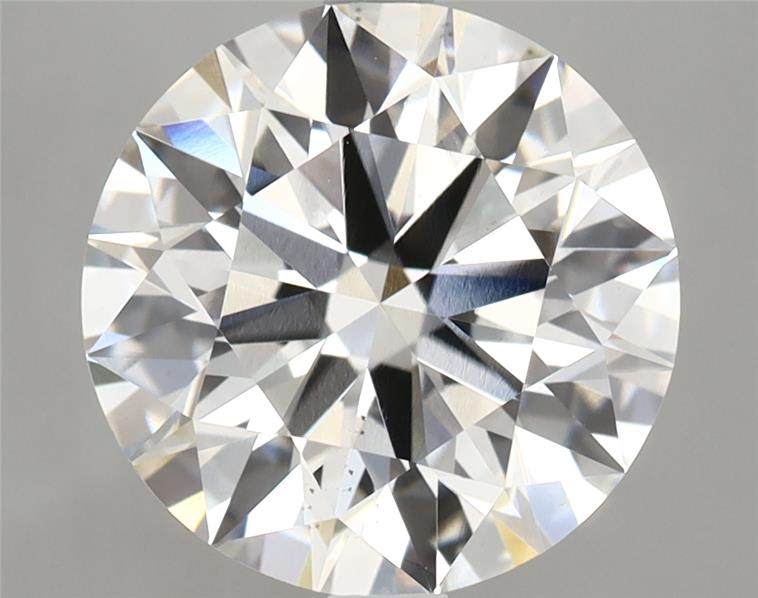 4.04ct Round, F VS2 — IGI
