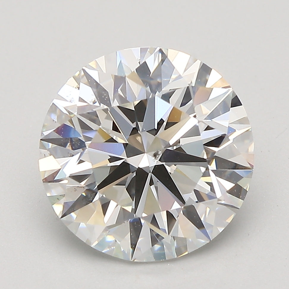4.01ct Round Natural Diamond — G SI1, GIA Certified
