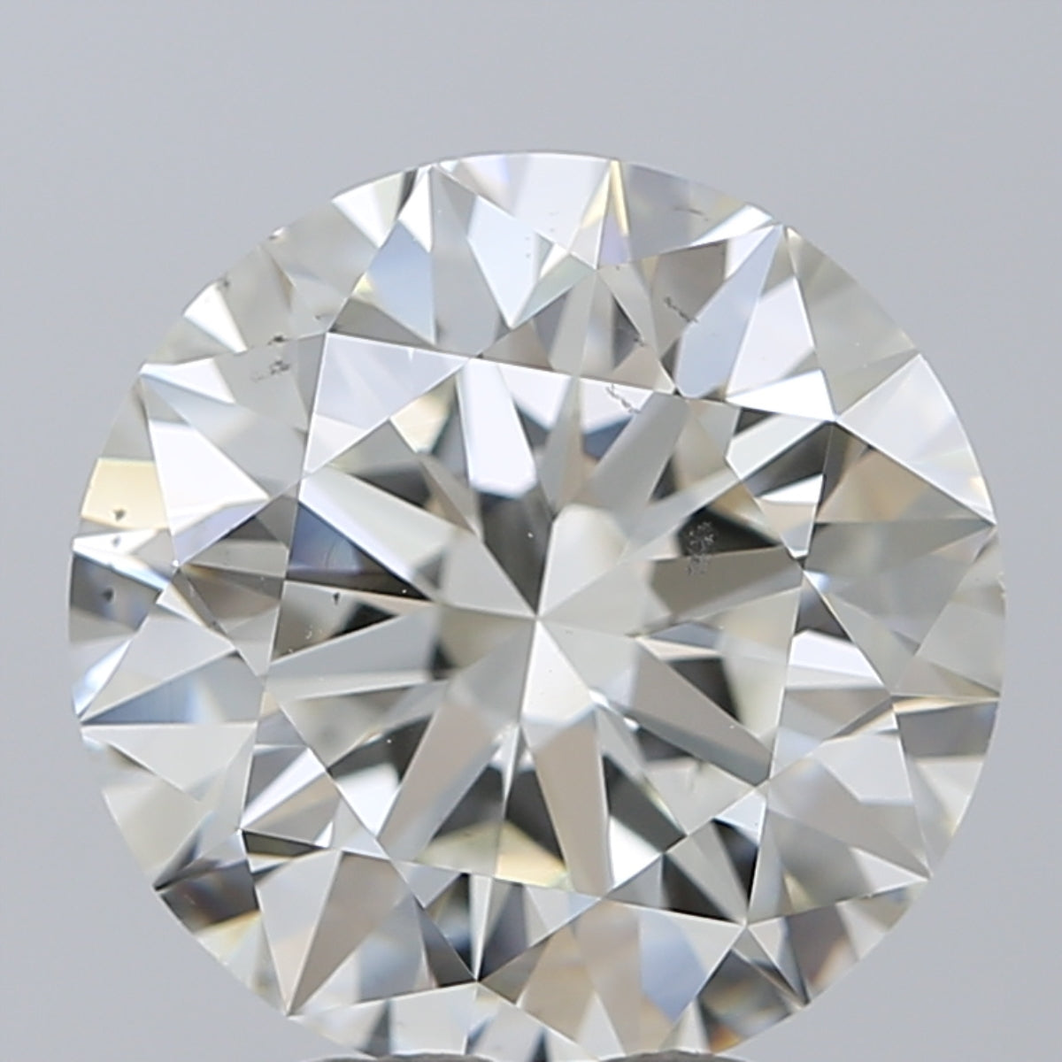4.02ct Round, J SI1 — GIA — Laura Milman New York
