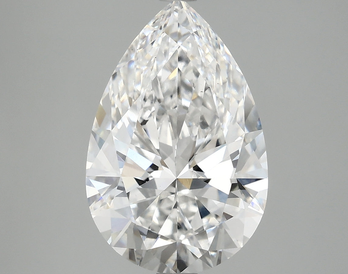4.07ct Pear, E VS1 — IGI