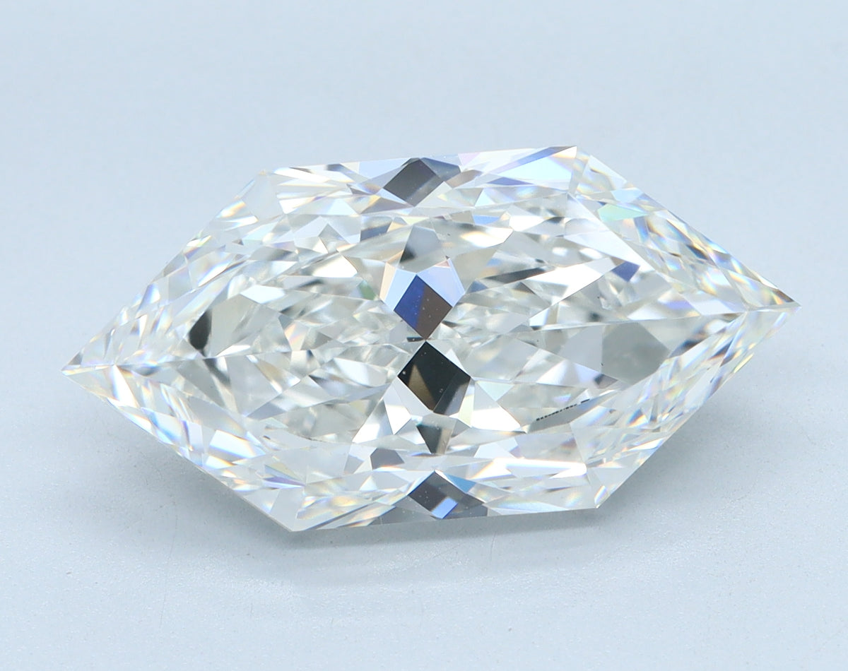 6.15ct Dutch Marquise, F VS1 — IGI