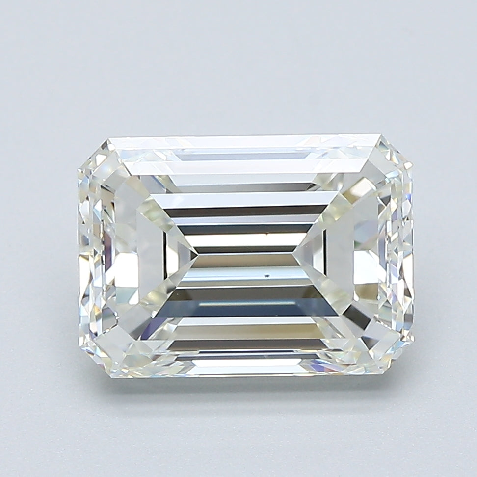 3.0ct Emerald Natural Diamond — J VS1, GIA Certified