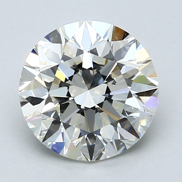 2.2ct Round, J VS1 — GIA