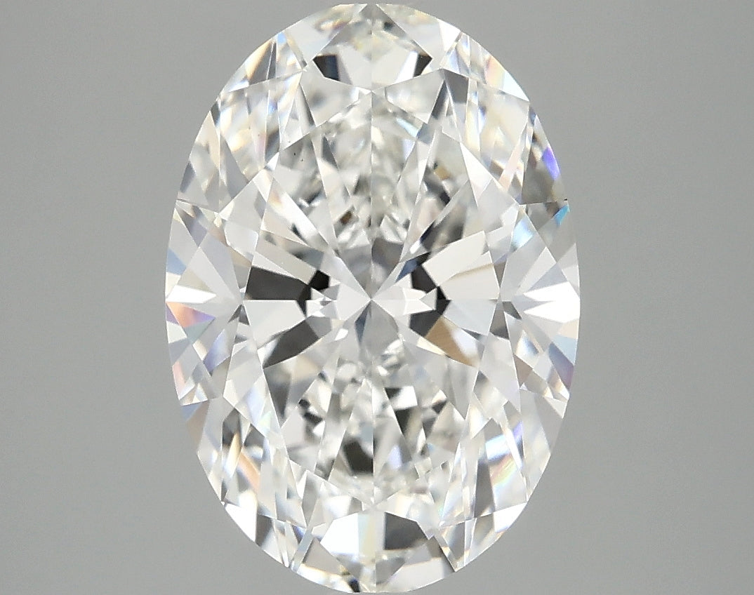 3.86ct Oval, F VS1 — IGI