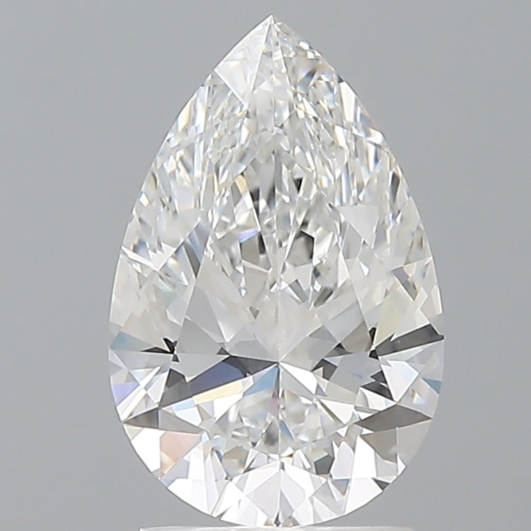 2.1ct Pear Lab-Grown Diamond — E VVS2, IGI Certified