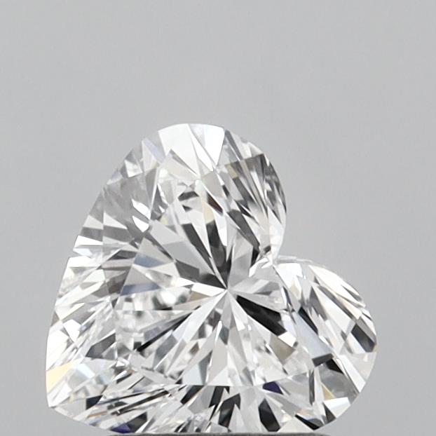 1.34ct Heart, D VVS1 — IGI