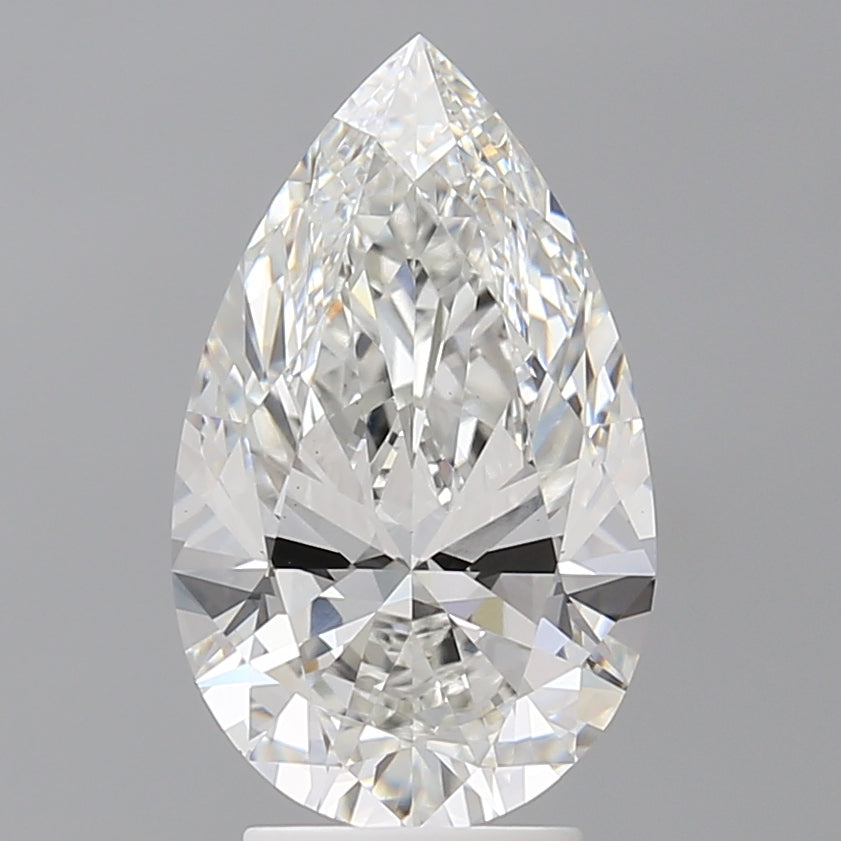 3.55ct Pear Lab-Grown Diamond — F VS1, IGI Certified