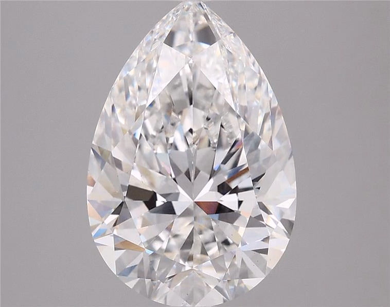 2.71ct Pear, E VS2 — IGI