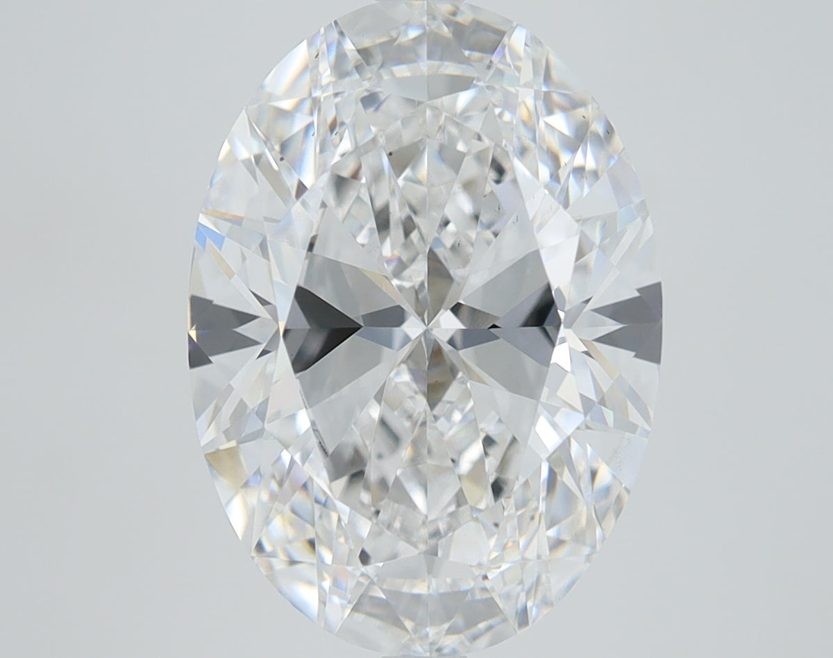 5.04ct Oval Lab-Grown Diamond — D VS2, IGI Certified