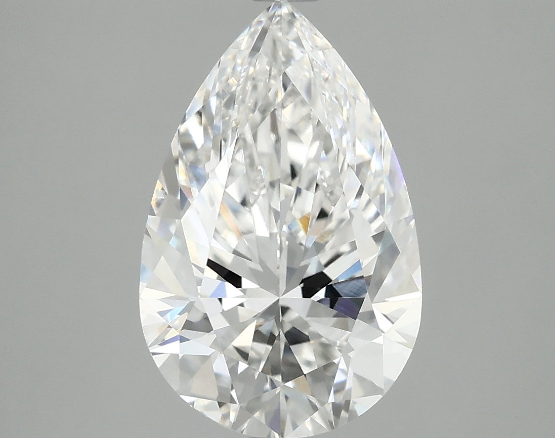2.87ct Pear, E VS2 — IGI