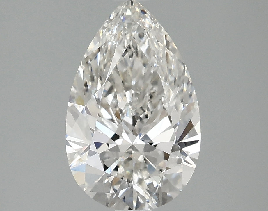 1.91ct Pear, F VVS1 — IGI