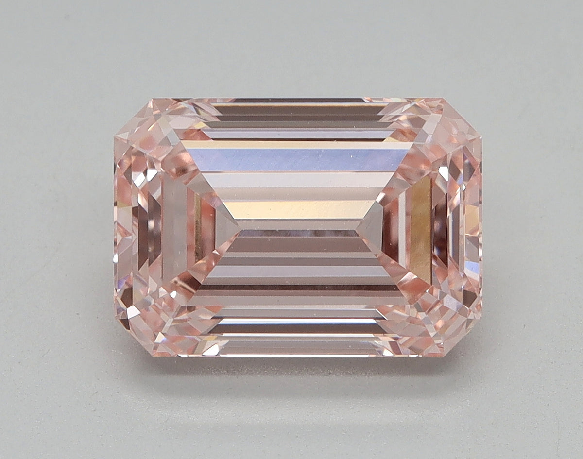 3.01ct Emerald Fancy Intense Pink Lab-Grown Diamond — VVS2 | IGI