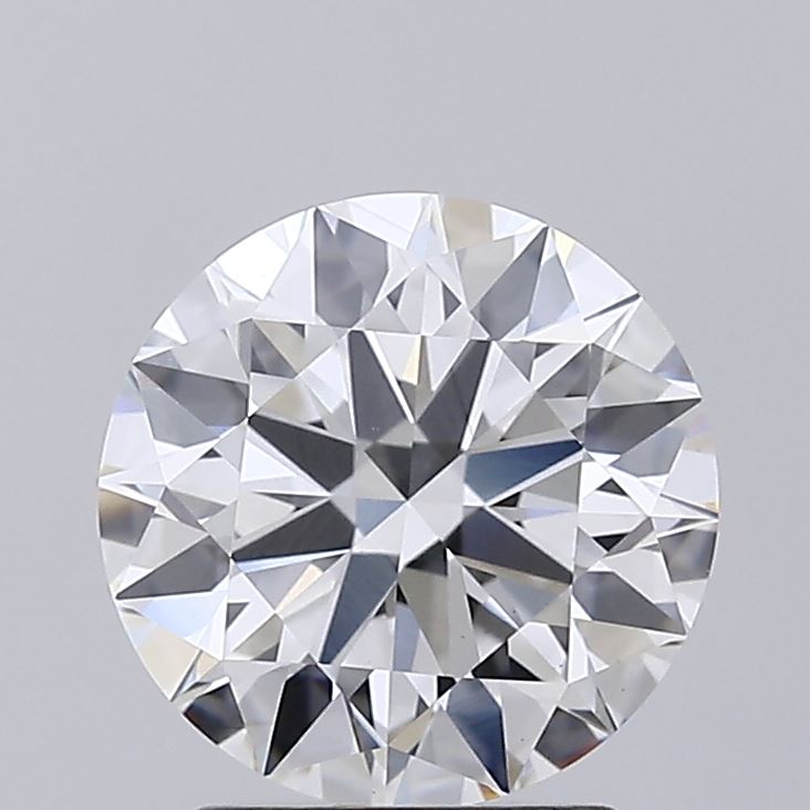 2.03ct Round, D VS1 — IGI
