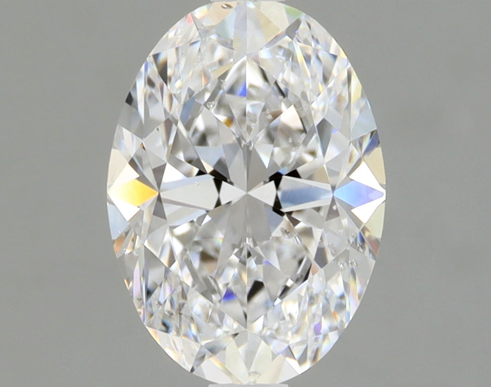 1.01ct Oval, D SI2 — GIA