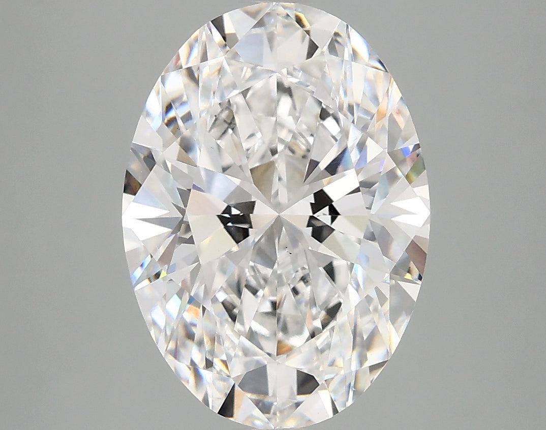 4.04ct Oval, D VS1 — IGI