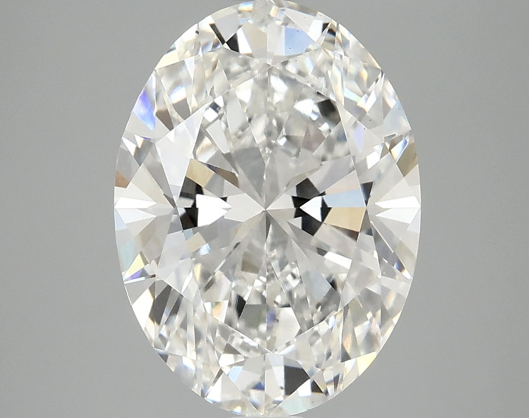 4.02ct Oval, F VS1 — IGI
