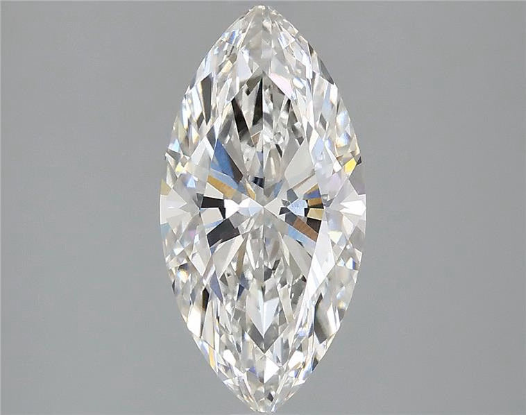 2.4ct Marquise, D VS1 — IGI