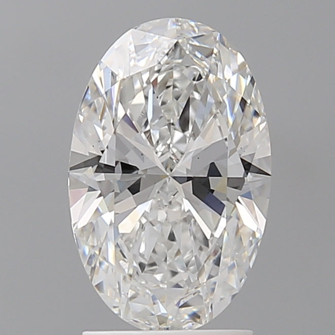 2.1ct Oval Lab-Grown Diamond — E VS2, IGI Certified