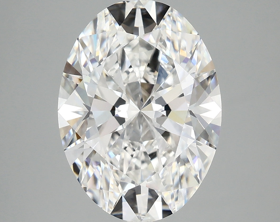 4.09ct Oval, D VVS2 — IGI