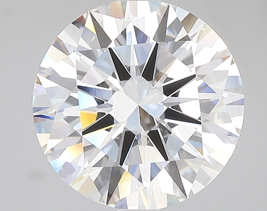 4.04ct Round, E VVS1 — IGI