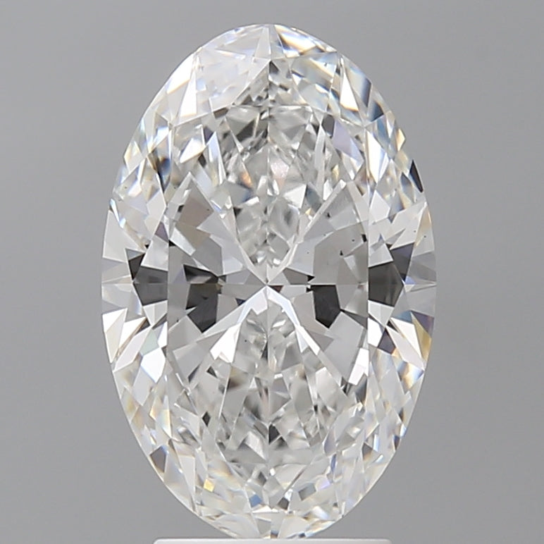 3.52ct Oval Lab-Grown Diamond — E VS1, IGI Certified