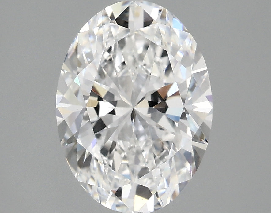 2.22ct Oval, D VS1 — IGI