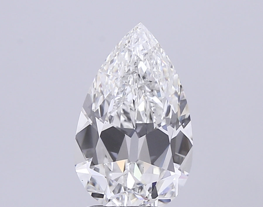 3.55ct Oldmine Pear Lab-Grown Diamond — F VS1, IGI Certified