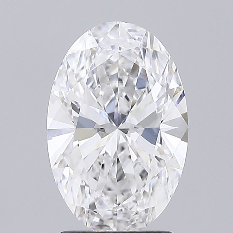 2.04ct Oval, D VVS2 — IGI