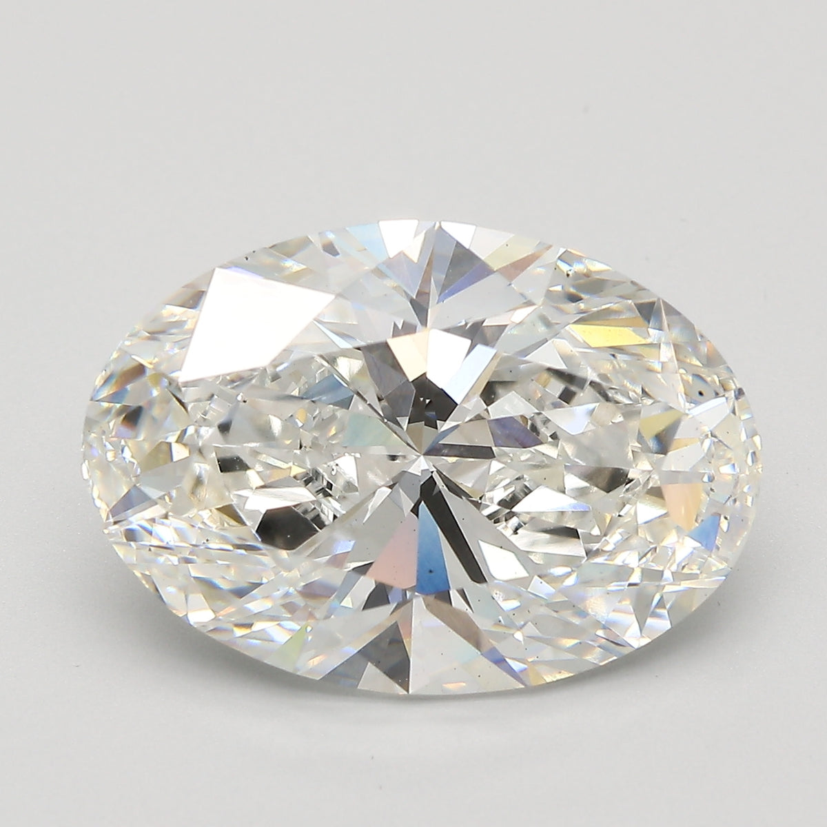 8.38ct Oval Lab-Grown Diamond — F VS2, IGI Certified