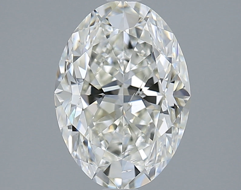 2.0ct Oval Natural Diamond — K SI2, GIA Certified
