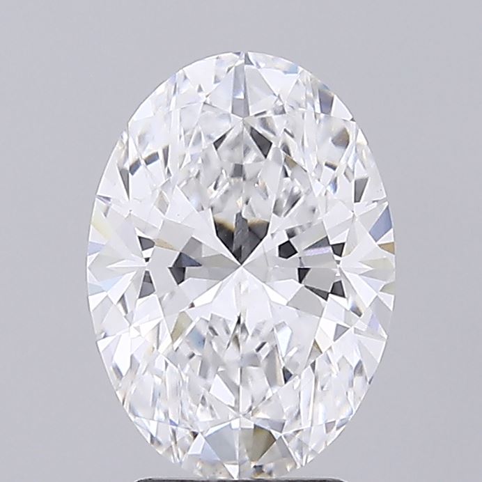 3.18ct Oval, D VS1 — IGI