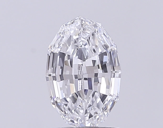 1.36ct Oval Step Lab-Grown Diamond — D IF, IGI Certified