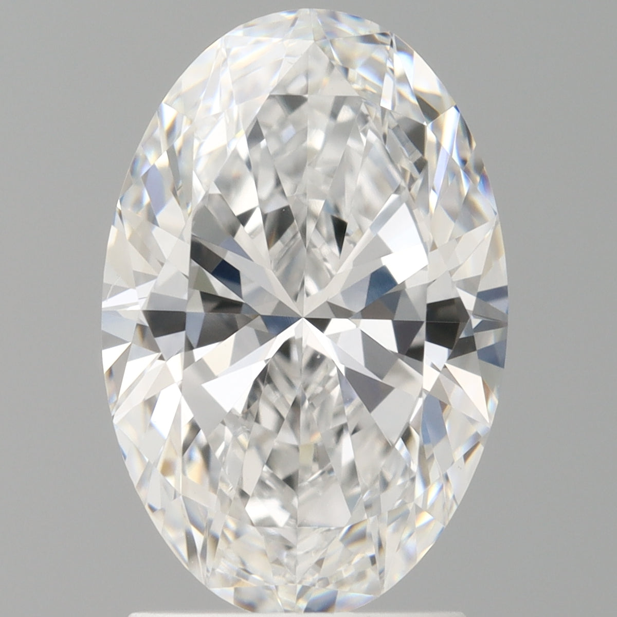 2.1ct Oval Lab-Grown Diamond — D VVS2, IGI Certified