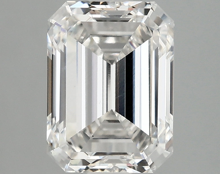 2.57ct Emerald Lab-Grown Diamond — F VS1, IGI Certified