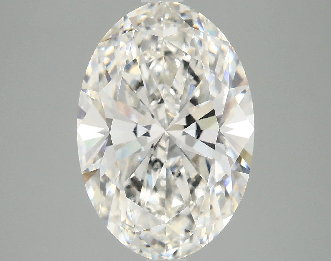 3.66ct Oval, F VS1 — IGI