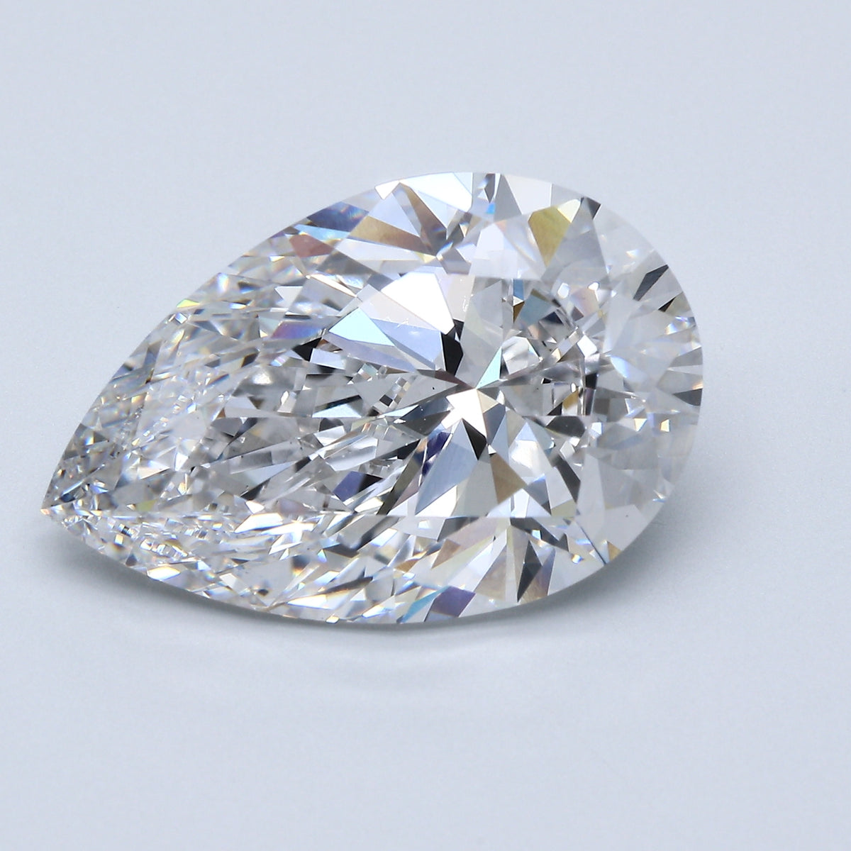 11.1ct Pear, F VS1 — GIA