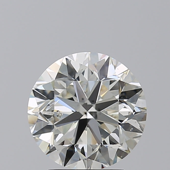 3.01ct Round, I SI2 — GIA