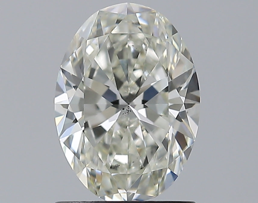 1.26ct Oval Natural Diamond — J SI1, GIA Certified