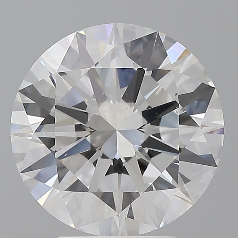 4.07ct Round, E VS2 — IGI